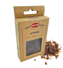 Myrrh Resin HEM ароматическая смола 30 г купить в интернет магазине подарков ПраздникШоп