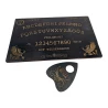 Спиритическая доска OUIJA, на немецком языке, темная (44.5×29×0.8 см)