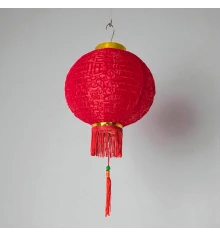 Фонарик китайский шелковый с символом удачи купить в интернет магазине подарков ПраздникШоп