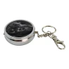Пепельница-брелок карманная с рисунком металл «Дым» (d-5 h-1.7 см)