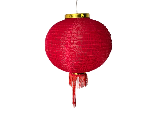 Фонарик китайский шелковый с символом удачи купить в интернет магазине подарков ПраздникШоп