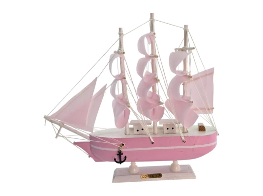Модель парусника «Розовые Паруса» (21.5×24×4.5 см) купить в интернет магазине подарков ПраздникШоп