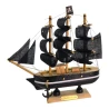 Модель парусника на подставке «Пиратский корабль» (16×15.5×3.5 см)