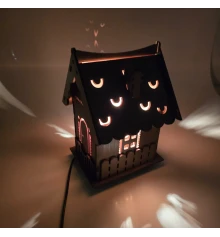 Соляная лампа из гималайской соли «Домик света» (24×17×17 см) купить в интернет магазине подарков ПраздникШоп