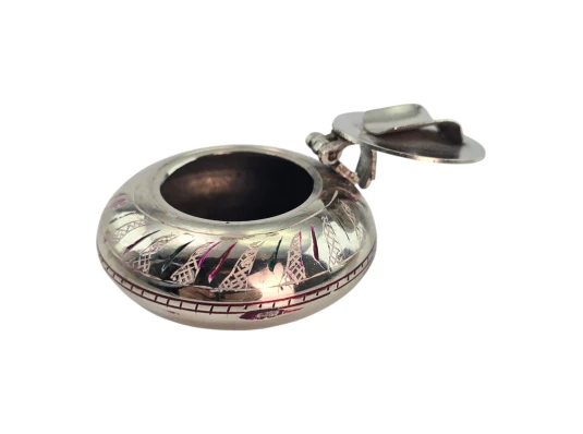 Пепельница бронзовая (2.2×5.6×5.6 см) купить в интернет магазине подарков ПраздникШоп