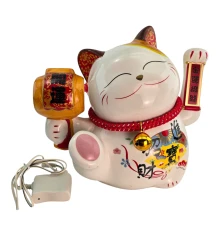 Кот Манэки-Нэко керамический купить в интернет магазине подарков ПраздникШоп