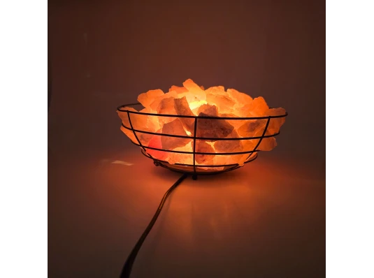 Соляная лампа из гималайской соли купить в интернет магазине подарков ПраздникШоп