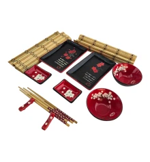 Сервиз для суши «Ветвь Сакуры» (2 персоны) (39×27.5×5.5 см) купить в интернет магазине подарков ПраздникШоп