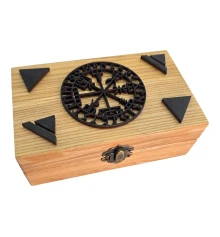 Шкатулка для рун «Вегвизир» (15×10×7 см) купить в интернет магазине подарков ПраздникШоп