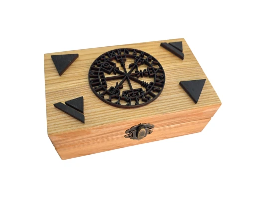 Шкатулка для рун «Вегвизир» (15×10×7 см) купить в интернет магазине подарков ПраздникШоп