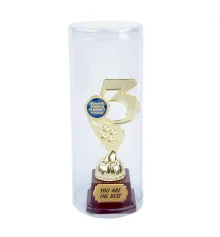 Статуэтка 57145 наградная 3 место Тільки вперед Ні кроку назад купить в интернет магазине подарков ПраздникШоп