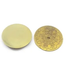 Магическое бронзовое зеркало (d-8.5 см) купить в интернет магазине подарков ПраздникШоп
