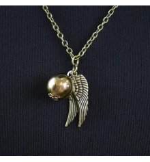 Кулон ГП Золотой Снитч на цепочке купить в интернет магазине подарков ПраздникШоп