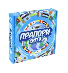 Настольная игра Флаги мира обучающая на украинском языке (30445) купить в интернет магазине подарков ПраздникШоп