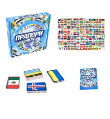 Настольная игра Флаги мира обучающая на украинском языке (30445) купить в интернет магазине подарков ПраздникШоп