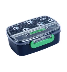 Ланч-бокс Yes Football 750 мл с приборами купить в интернет магазине подарков ПраздникШоп