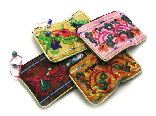 Кошелек с вышивкой (12×8 см) купить в интернет магазине подарков ПраздникШоп