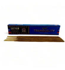 Tranquility premium incence sticks (Спокойствие) (Satya) пыльцовое благовоние 15 гр купить в интернет магазине подарков ПраздникШоп