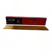 Marvelous premium incence sticks (Чудесный) (Satya) пыльцовое благовоние 15 гр купить в интернет магазине подарков ПраздникШоп