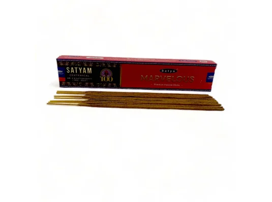 Marvelous premium incence sticks (Чудесный) (Satya) пыльцовое благовоние 15 гр купить в интернет магазине подарков ПраздникШоп