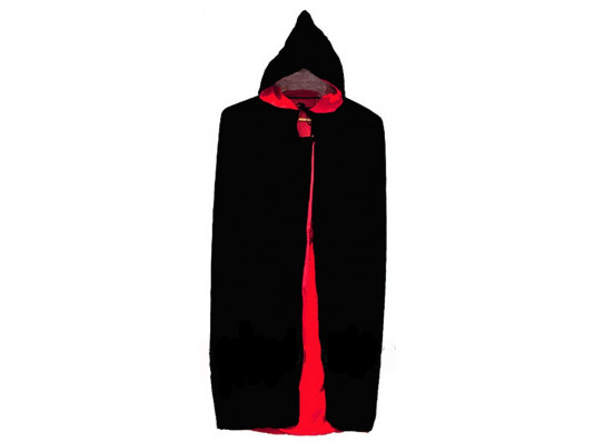 Плащ черный с красной подкладкой 100 см купить в интернет магазине подарков ПраздникШоп
