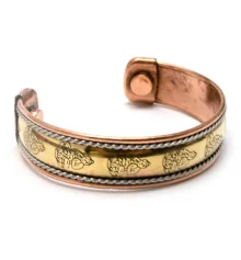 Браслет медный с магнитами «Будда» (№2) купить в интернет магазине подарков ПраздникШоп