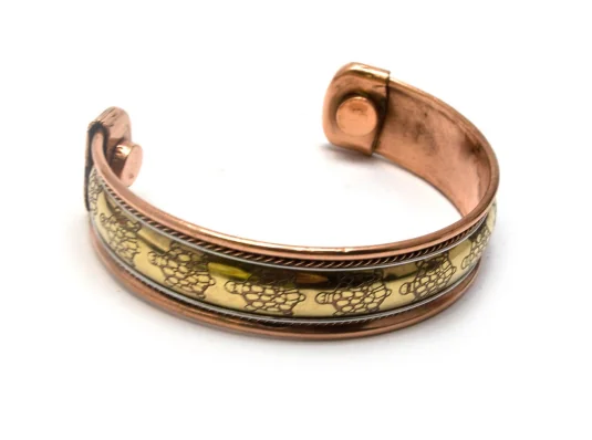 Браслет медный с магнитами «Черепаха» (№2) купить в интернет магазине подарков ПраздникШоп