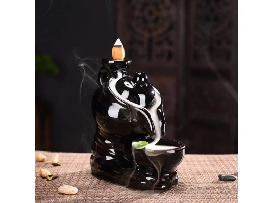 Подставка под благовония Back Flow «Чайная церемония» (14×8.8×13 см) купить в интернет магазине подарков ПраздникШоп