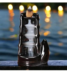 Подставка под благовония Back Flow «Бамбук» (10.8×7х 5.7 см) купить в интернет магазине подарков ПраздникШоп